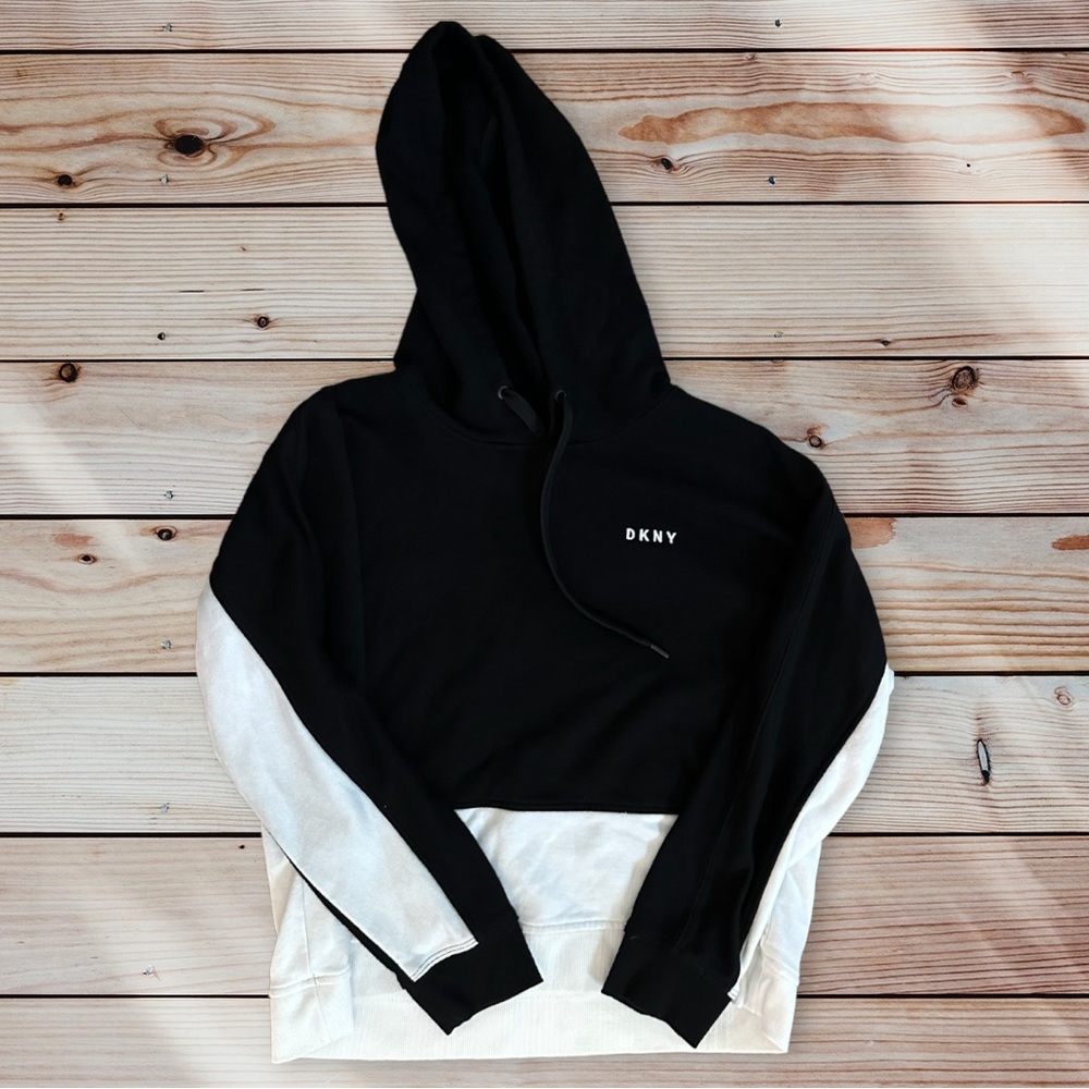 !!! DKNY SPORT HOODED LOGO SWEATSHIRT!